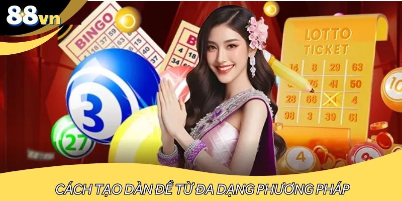 Cách tạo dàn đề từ đa dạng phương pháp