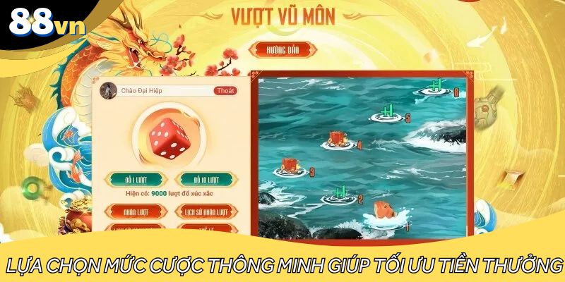 Lựa chọn mức cược thông minh giúp tối ưu tiền thưởng